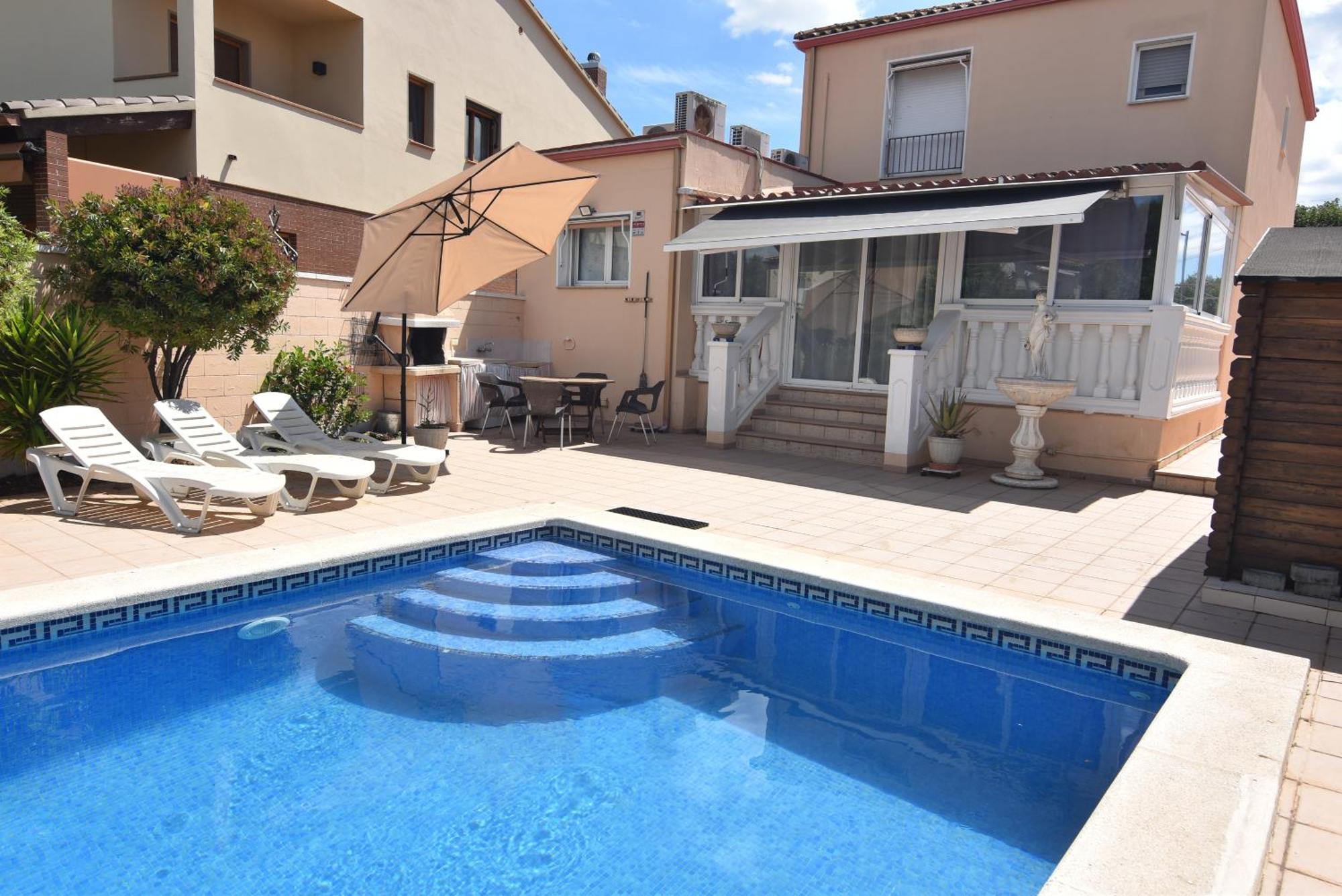 Rnet - Collsacabra Villa Con Piscina Privada Roses Exterior photo