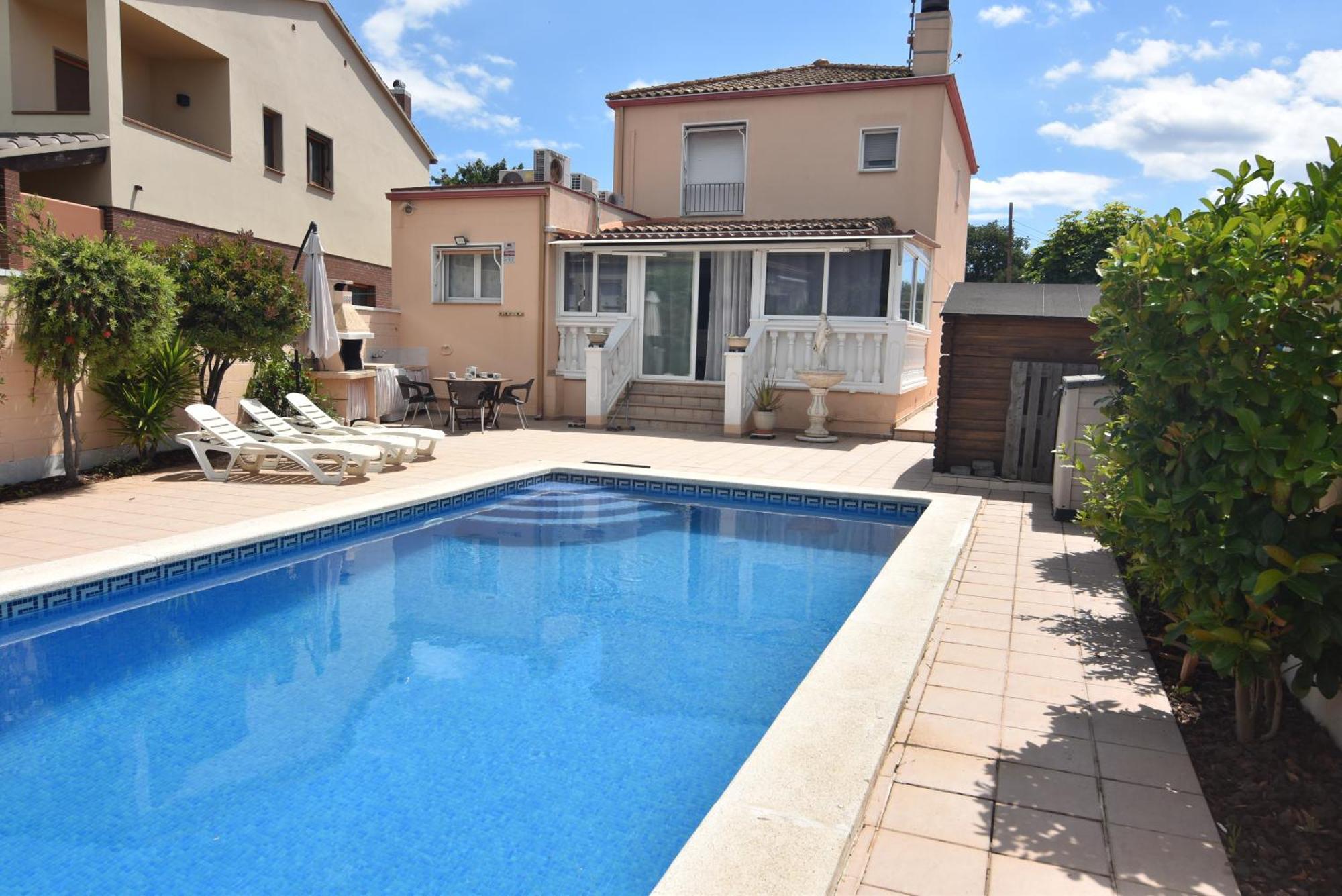 Rnet - Collsacabra Villa Con Piscina Privada Roses Exterior photo